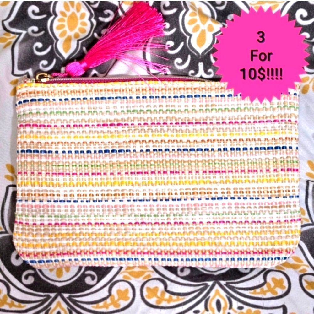 👝3/$10 Ipsy Cosmetic Bags
